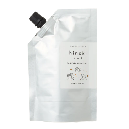 hinoki LAB Sanitary aroma mist / pillow mist Citrus hinoki refill 200ml - hinoki LAB