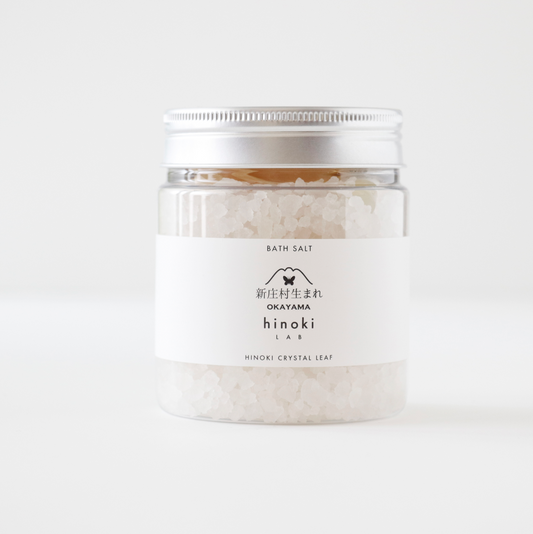 hinoki LAB Bath Salt Crystal Leaf 300g - hinoki LAB